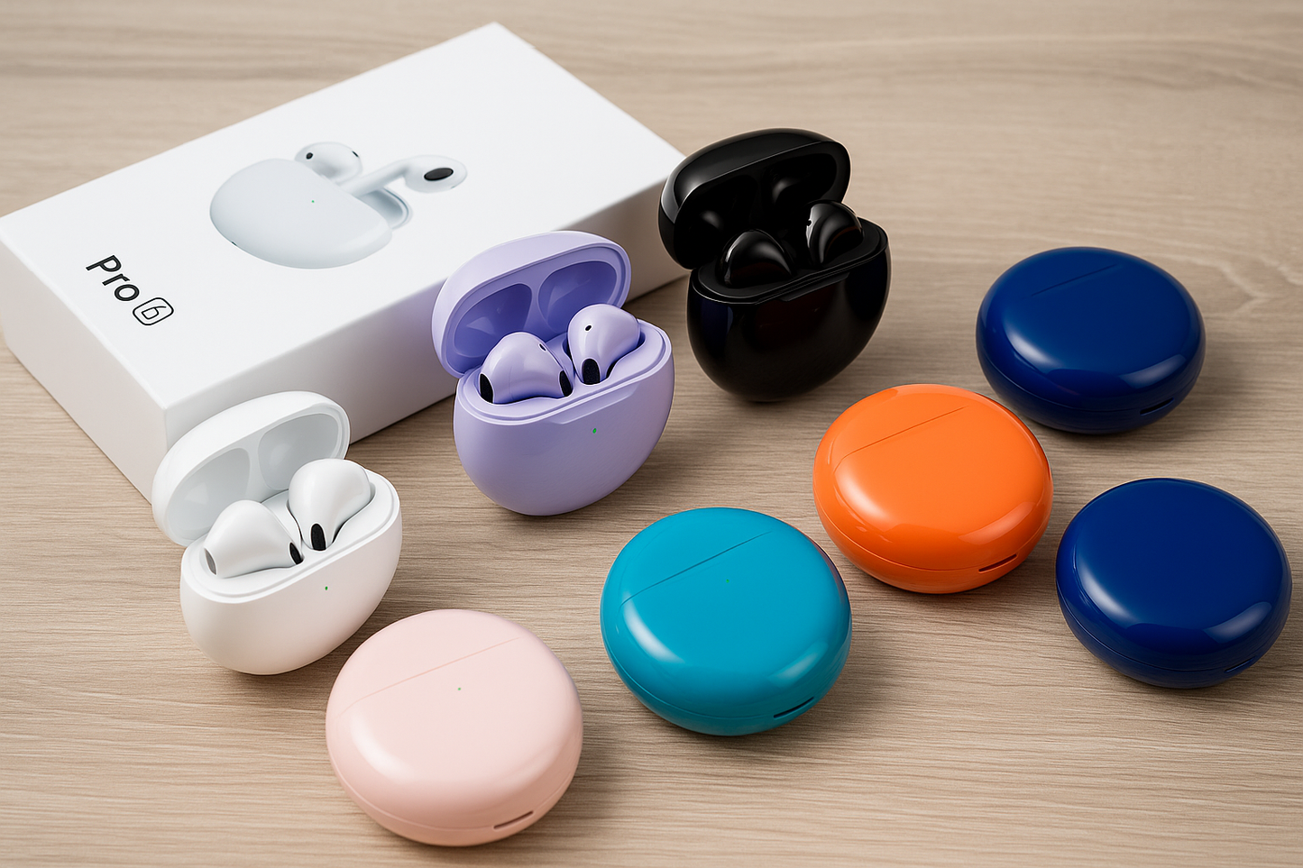 Auriculares Bluetooth J6 Pro6 TWS